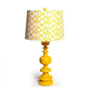 Mustard Column Lamp
