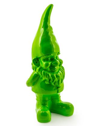 grumpy dwarf garden gnome