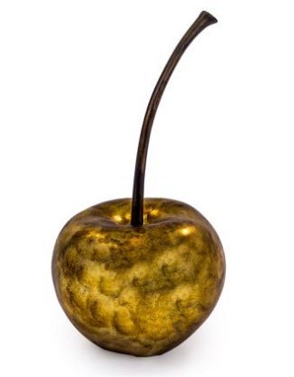 This beautiful large gold cherry ornament will bring life to any room.Made of resin, finished in smooth lacquer a luxury gift. 50 x 27 x 27cm