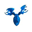 Electric Blue Moose Wall Head
