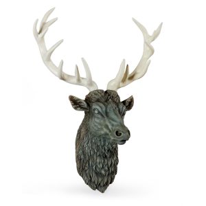 Stone Stag Head