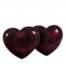 The double red mosaic love hearts wall hanging is the perfect gift for your loved one or Valentine! 46 x 90 x 34cm, weighs 12kg, secure fixings. Great value!