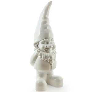 Giant White Garden Gnome