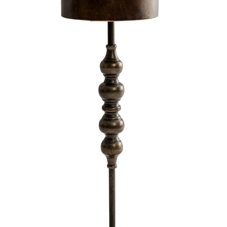 Tall Industrial Metal Table Lamp - Image 3