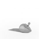 stylish way to hold a door open with this aluminium door mouse door stop. Measures 20 x 6 x 6 centimetres
