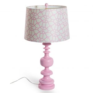 Pink Column Lamp