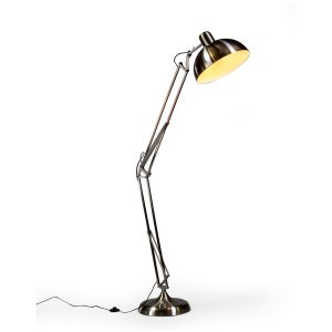 Brushed Steel Floor Lamp