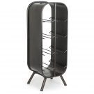 This most marvellous industrial wine rack is part of the industrial Camden range that has raw metal finish and a stylish retro design. 68 x 24 x 22cm