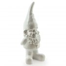 This is Sleepy, our shiny white garden gnome. Made of fibre resin with a super smooth finish, he can live inside or out! 23 x 21 x 60cm. Value & quality.