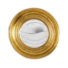 This small gold convex mirror is such a stylish timeless piece. 40 x 40 x 4cm. Victorian age in style and colour. Great value
