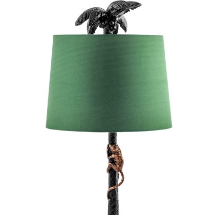 Monkey Table Lamp Green Shade - Image 2