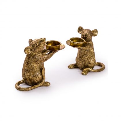 Meet Gavin and Gabby our glorious gold candle holders. Both very helpful and tame! Each is a cute 15 x 16.5 x 8cm. Great gift and good value.