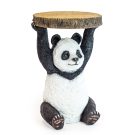 Why not add a playful wildlife twist to your home with Paris, our panda side table. She is made of hand-finished resin. 52 x 33 x 3cm.