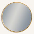 This elegant gold bamboo mirror oozes quality and style. Made from metal that has been hand-finished and painted. 80 x 80 x 3cm