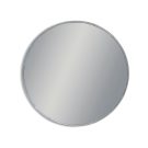 This simple round silver bamboo mirror oozes quality and style. Made from metal that has been hand-finished and painted. Tres elegant! 80 x 80 x 3cm