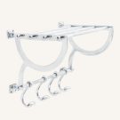 Small Silver Luggage Rack Shelf