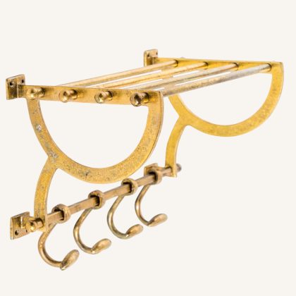 Small Gold Luggage Rack