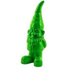 Meet Big Grumpy our giant green garden gnome. 85 x 32 x 31cm. Super shiny, smooth and glossy. Great indoors or out with his big boots and smile!