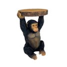 Why not add a playful wildlife twist to your home with Cheeky, our Chimpanzee side table. Made of resin, beautifully detailed. 52 x 33 x 3cm.