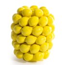 Add luscious bright and sunny vibes to your home with this large multi lemon ceramic vase. 21 x 21 x 29cm .Great gift and works as a utensil holder too!