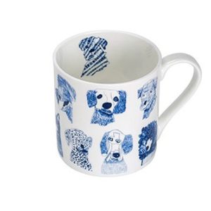 Arthouse Blue Dogs Mug