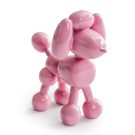 This super cute powder pink balloon poodle ornament is small but perfectly formed. Reassuringly heavy with super glossy finish. Perfect gift, 16 x 17 x 10cm