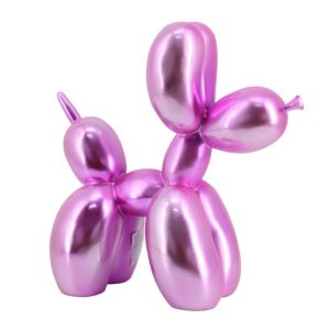 Pink Balloon Dog Figure