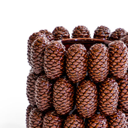 Ceramic Pine Cone Vase - Image 2