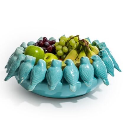 Blue Flock of Birds Bowl - Image 2