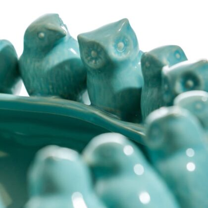 Blue Flock of Birds Bowl - Image 3