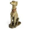 Meet Daniel, our proud large rustic stone effect dog statue. Made of resin and very sturdy. Looks a treat in the garden or by the door. 79 x 45 x 33cm