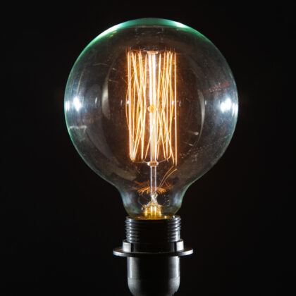 Retro XL Line Filament Globe Bulb E27 40W - Image 2