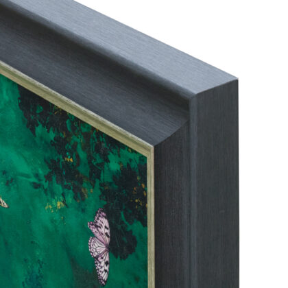 Luxury Velvet Snowy Heron Wall Print - Image 5