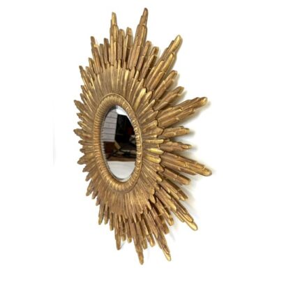 Gold Sun Round Mirror - Image 2