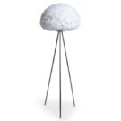Look at our fabulous white feather tripod floor lamp! Chrome legs. Guaranteed showstopper! WOW! 168 x 60 x 60cm Super quality, finish and value for money.