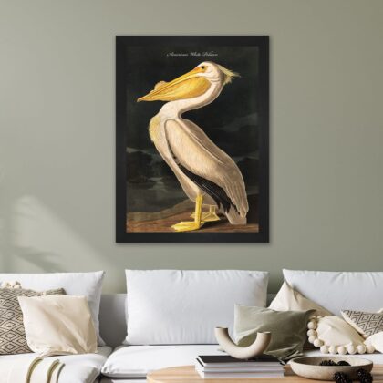 Luxury Velvet Pelican Wall Print - Image 2
