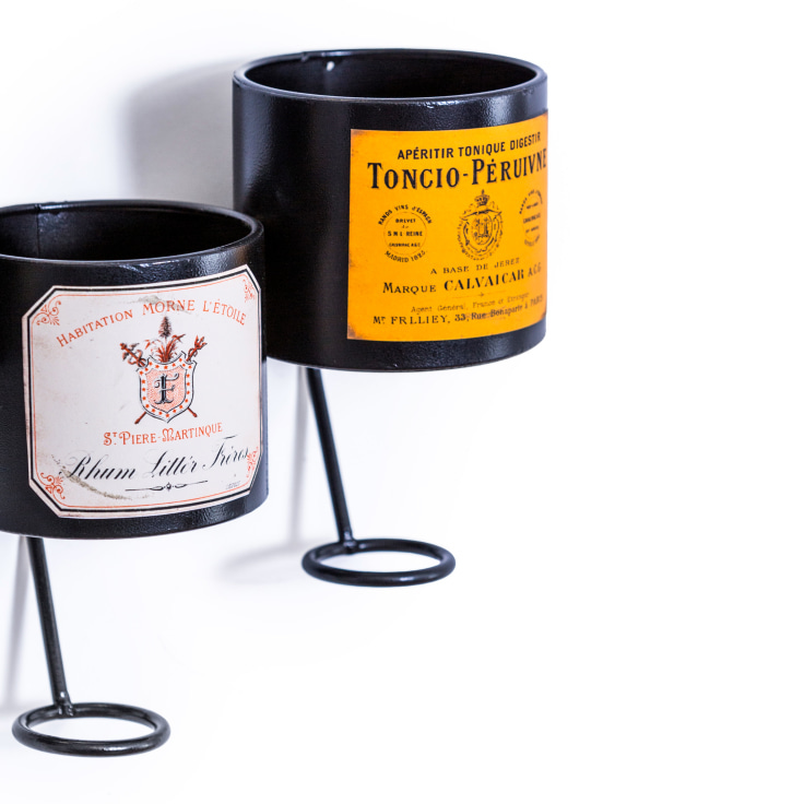 Vintage Style Wall Mounted Wine Bottle Holder - Image 3