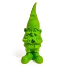 Meet our medium sized juicy green heart hands gnome. 41.5 x 16.5 x 16.5cm. Super shiny, smooth and glossy. Guaranteed to make you smile! Made of resin.