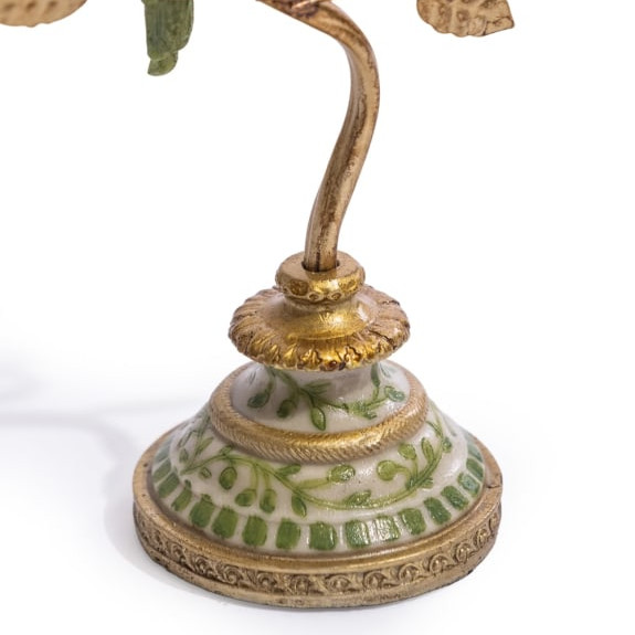 Ornate Green Parrot Candle Holder - Image 4