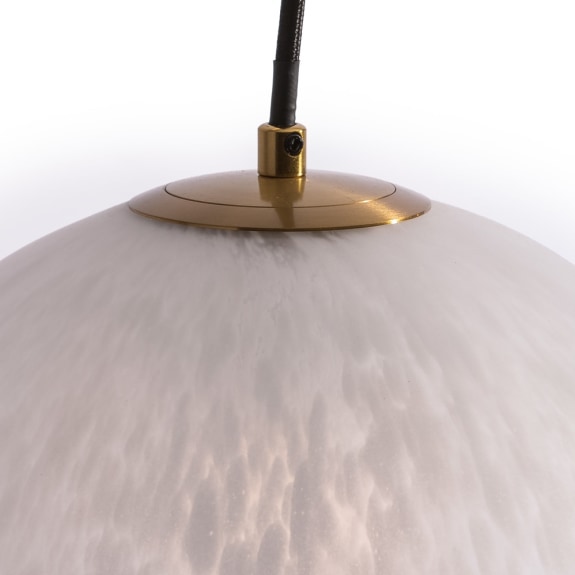 Large "Moon" Style Ceiling Pendant - Image 4