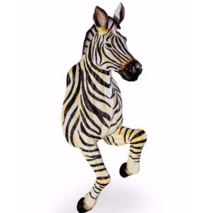 Large Running Zebra Wall Decor